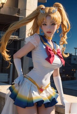 AI မျိုးဆက် ~ AiMakeGirl-Usagi Tsukino (လှပသော မိန်းကလေး တိုက်ခိုက်ရေး)