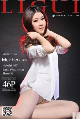 [Ligui] 20180110 Internet Beauty Model Meichen [47P]