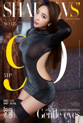 [Girlt] 20180203 No125 ရင်သားကြီးများနှင့် ခြေအိတ်ရှည် အလှဓာတ်ပုံ Huang Xinyuan[52P]