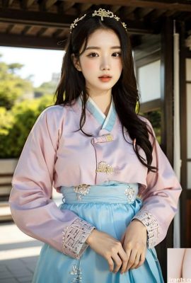 Hanbok၊ Korean ရှိ AI မျိုးဆက် ~ xRica-Women