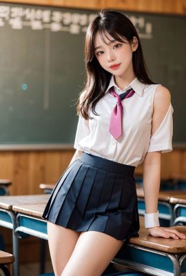 ●PIXIV● Sakura စုစည်းမှု – ကျောင်းသူလေး