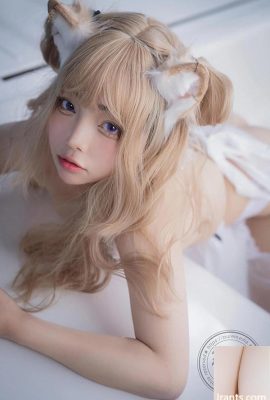 ကိုရီးယားအလှမယ် Jelly ချစ်စရာ fox eared အိမ်ဖော်ဝတ်စုံ (36P)
