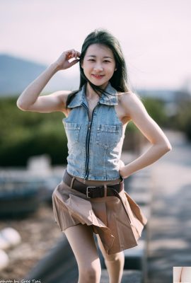 (အင်တာနက်စုစည်းမှု) ထိုင်ဝမ်လှပသောခြေထောက်မိန်းကလေး- Winnie Lulu အလှပြင်ပြီး လက်တွေ့ကျကျ ရိုက်ကူးမှု (28P)