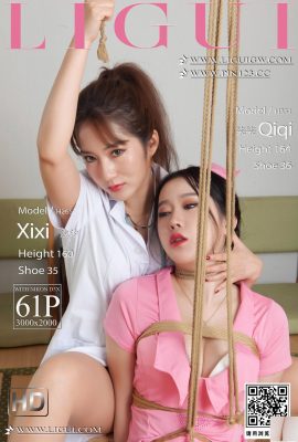 (LiGui) 2023.10.12 “ Angel Love”  Qiqi & Xixi (63P)