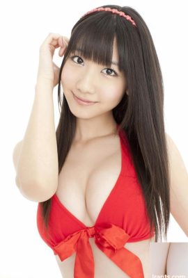 ချစ်စရာ MM Kashiwagi Yuki အနီရောင် sexy bikini (16P)