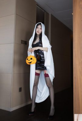 ပူပြင်းသော Xie Xiaoan Halloween အပြင်အဆင် အချစ်တစ္ဆေ (20P)