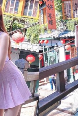 Jiufen Old Street (16P) တွင် “ Super Sexy Long Legged Girl”  ၏အိမ်ရှင် Vivier နှင့်တွေ့ဆုံပါ