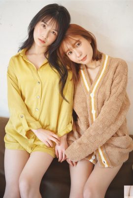 (Anri Morishima၊ Yui Oku) Enjun Hemisphere Exposure True Love Song (28P)