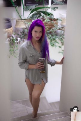 (Suicide Girls) Catcharlotte -Electric Purple