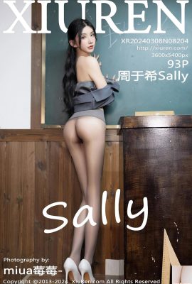 (XiuRen) 2024.03.08 Vol.8204 Zhou Yuxi Sally full version photo (93P)