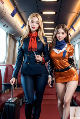 Russia Airline Stewardess