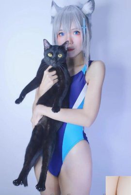 lMusicl cosplay Sunaookami Shiroko – အပြာရောင်မှတ်တမ်း (40P)