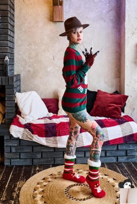 (Suicide Girls) စက်တင်ဘာ 09၊ 2024 – Nerwen – Cutie Freddy Krueger (52P)