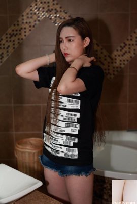 (Chinese Model Collection) ထူးခြားသော စိတ်ထားရှိသော တရုတ်မော်ဒယ် Zhao Xiaozhuo ၏ သီးသန့်ဓာတ်ပုံများ (100P)