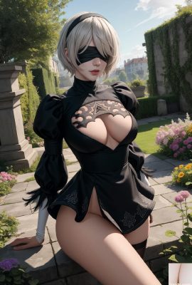 2B (Yoroha No.2 Type B၊ NieR: Automata)