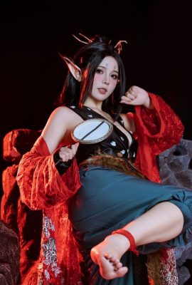 ဇူလိုင် Meow (Photo) “ Black Myth Wukong · Fox Fairy Fairy Fairy Pingping (Black-eared boy transformation edition)”  (80p)