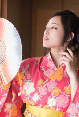 ခက်ခဲ yukata အလှအပ Hidaka Chiaki အပေါ်အရက်မူးပြီးနောက်
