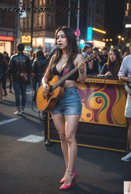 badbro_busking မိန်းကလေး