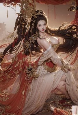 ပါးလွှာသော Hanfu အမျိုးသမီး 3