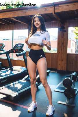 badbro_fitess သင်တန်းဆရာ underboob
