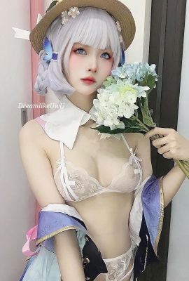 (အင်တာနက်စုဆောင်းခြင်း) Dreamlikeuwu Ayaka Kamisato – Genshin သက်ရောက်မှု (22P)