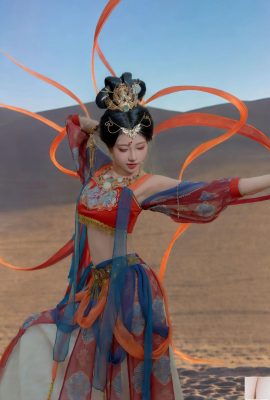 (တရုတ်မော်ဒယ် Set Photo) Nnian” ပျံသန်းနေတဲ့ကောင်းကင်”  (63p)