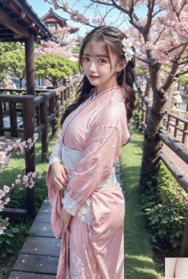 Sakura + Blossoms + + Kimono + Girls + Photobook