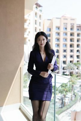 (အွန်လိုင်းစုဆောင်းခြင်း) Tang Anqi Sexy Lingerie Set (85p)