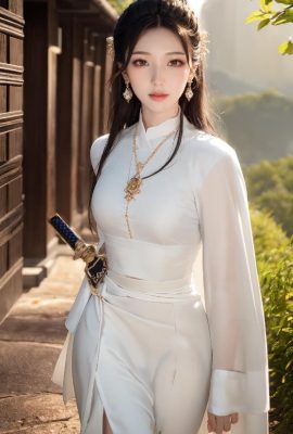 gufeng အမျိုးသမီးဓား-standand