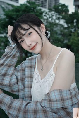 “ Qiqi”  သည် sexy နှင့်ချစ်စရာကောင်းသည့်ခန္ဓာကိုယ်ခါးဆစ်ကိုခူးထားသည့်ခုံးနှင့်ခုံး (10P)